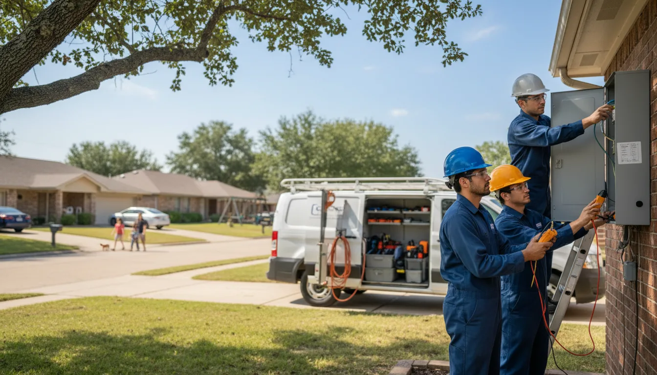 Certified electrician providing emergency electrical services in Milton, IA